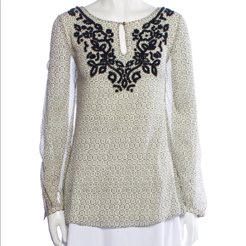 Tory Burch Silk Tunic